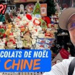 à la recherche de mon calendrier de l’avent et des chocolats de noël dans un supermarché chinois !