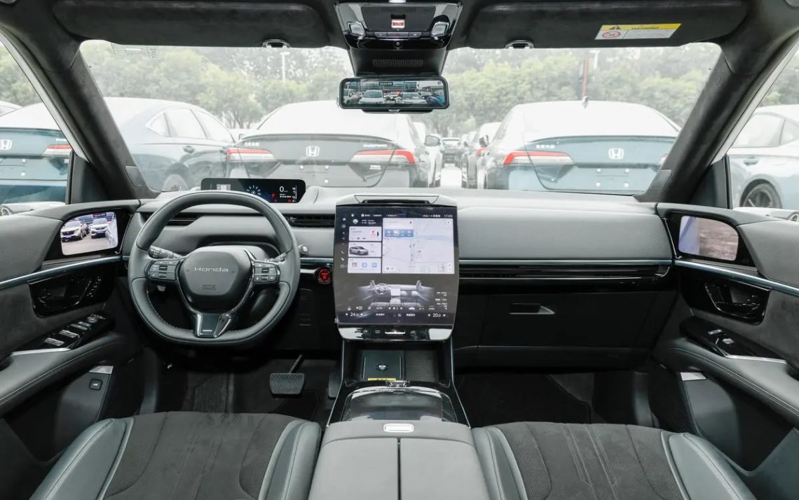 all electric honda s7 tableau de bord