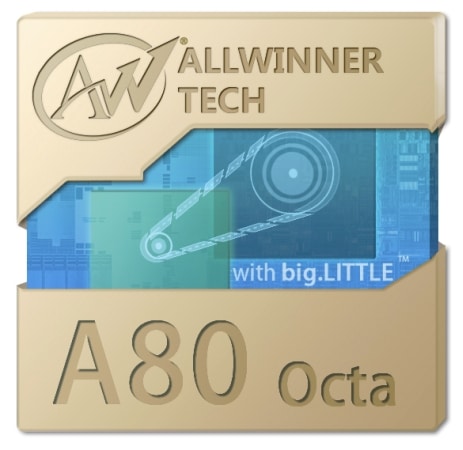 processeur true 8-core allwinner a80