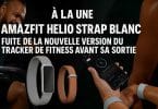 amazfit helio strap blanc