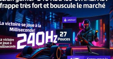 amzfast amzg27c1pro l’écran gamer incurvé 240 hz à 139 € qui change la donne