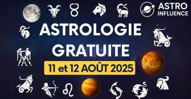 astrologie gratuite 11 & 12 août 2025 youtube