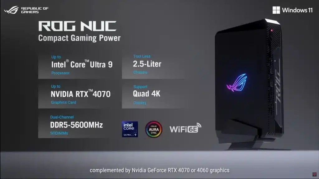 Le NUC d'Intel : la révolution du gaming compact 