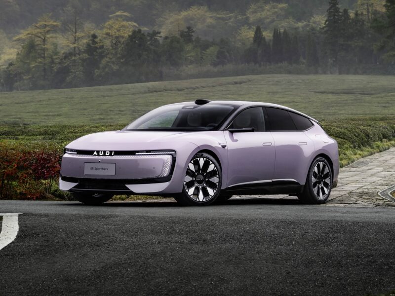 audi e5 sportback 2025 outside