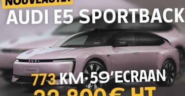 audi e5 sportback art