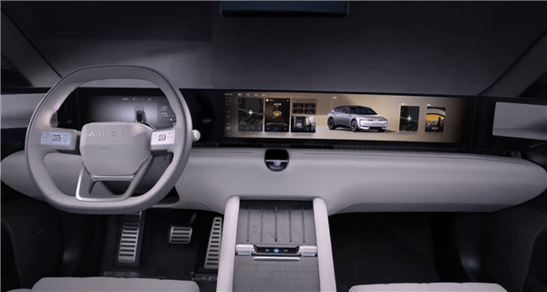audi e5 sportback tableau de bord