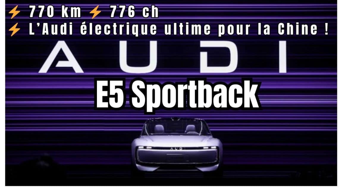 audi e5 sportback youtube
