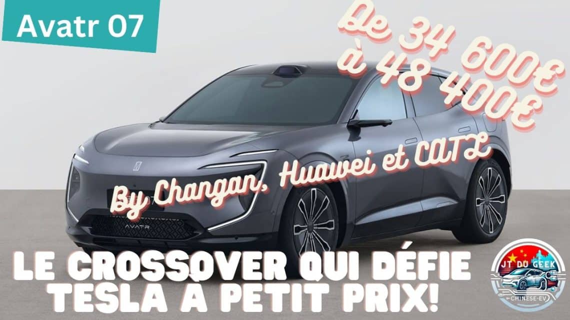 avatr 07 par changan, huawei et catl,le nouveau crossover prêt à détrôner tesla model y