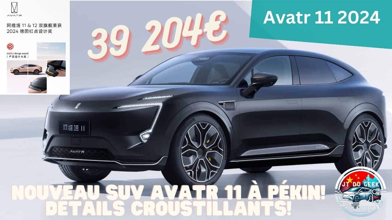 Lancement immanent de l'Avatr 11 au Salon de l'Auto de Pékin ...