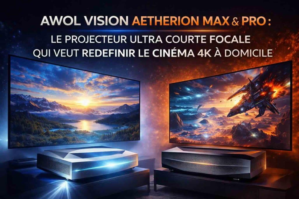 awol vision aetherion max et pro le projecteur ultra courte focale qui veut redéfinir le cinéma 4k à domicile