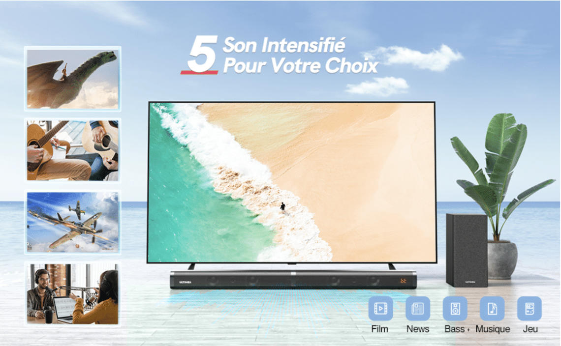barre de son ultimea à 89,99€ seulement