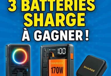 batteries sharges a gagner avec jtgeek