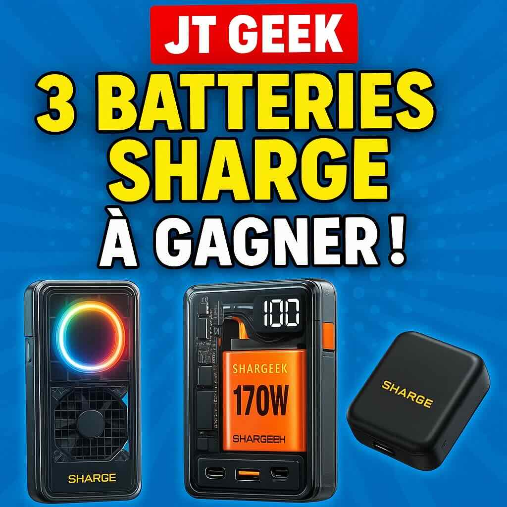 batteries sharges a gagner avec jtgeek