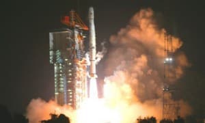 lancement d'un satellite chinois beidou