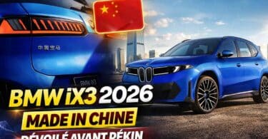 bmw ix3 2026 le nouveau suv électrique fabriqué en chine se dévoile avant le salon de pékin