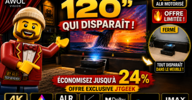 bon plan awol aetherion pro ,jusqu’à 24 % sur le home cinéma triple laser 4k