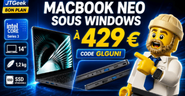 bon plan chuwi unibook, le « macbook neo sous windows » passe à 429 € avec notre code promo