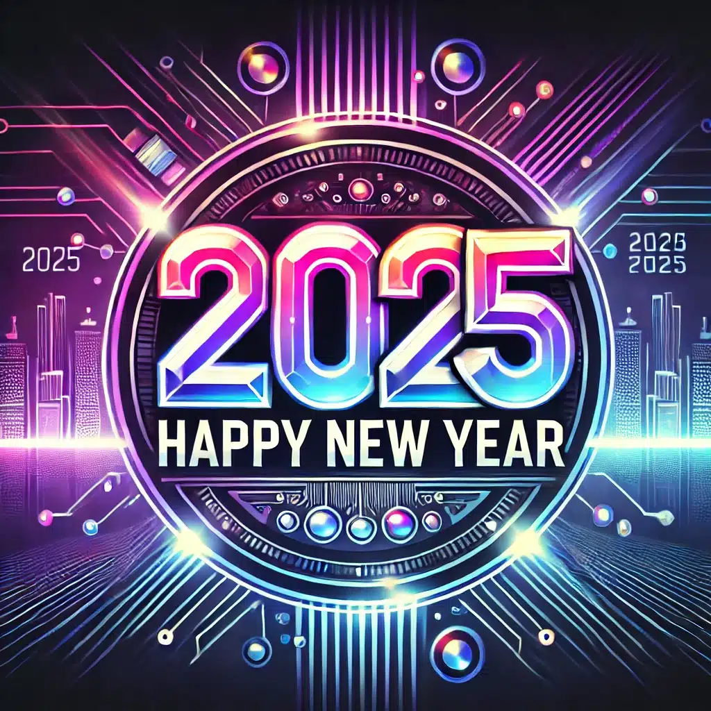 bonne année 2025 by glg jtgeek