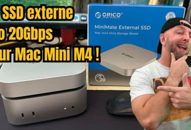 boost ton mac mini m4 avec ce ssd externe 4 to à 20gbps !