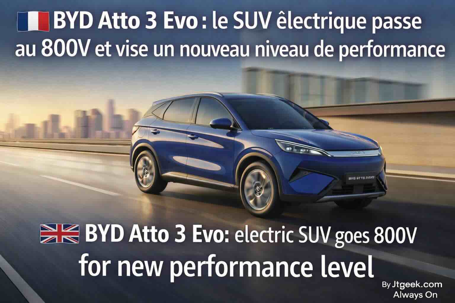 byd atto 3 evo le suv électrique passe au 800v