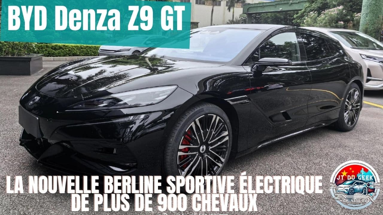byd denza z9 gt, la nouvelle berline sportive électrique de plus de 900 chevaux