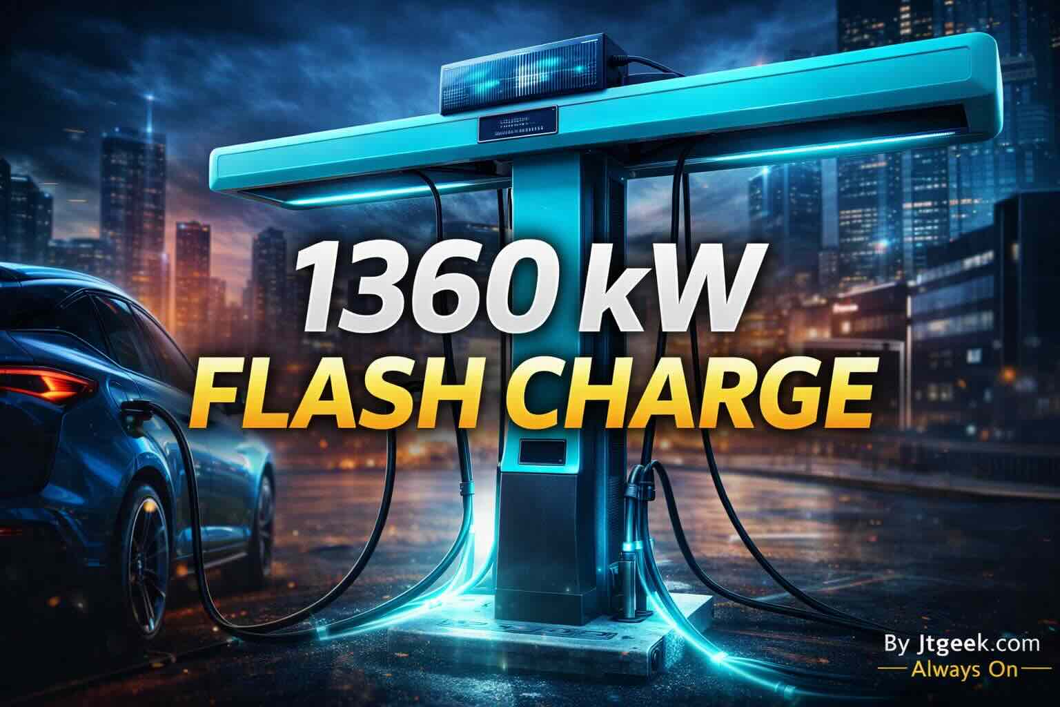 byd déploie ses bornes ultra rapides 1360 kw jtgeek