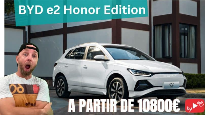 byd e2 honor edition ,la nouvelle pépite électrique à partir de 10 800€