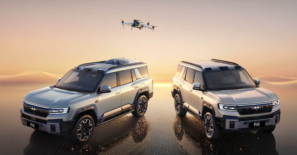 byd et dji révolutionnent l'automobile avec des drones embarqués