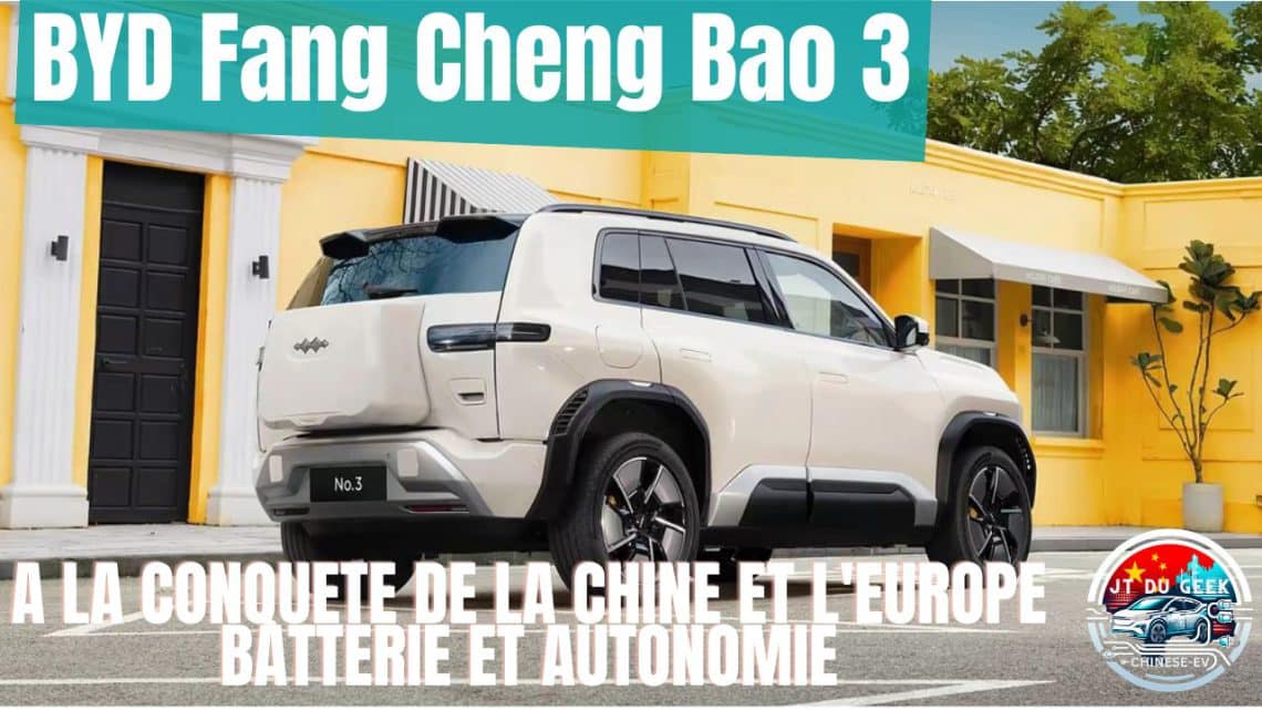byd fang cheng bao 3 ,l'off road électrique qui conquiert la chine et l'europe