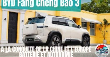byd fang cheng bao 3 ,l'off road électrique qui conquiert la chine et l'europe