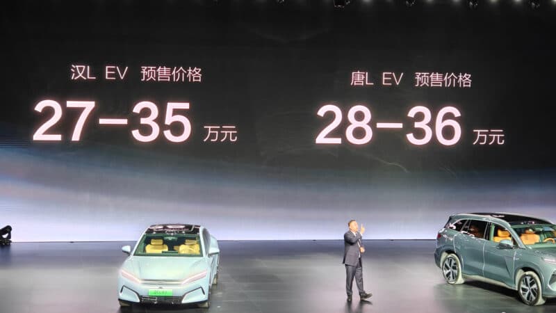 byd han l ev (left) and tang l ev prices