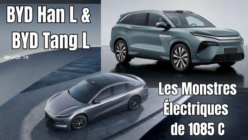 byd han l & tang l , puissance, luxe et technologie pour ces monstres électriques de 1085 ch!