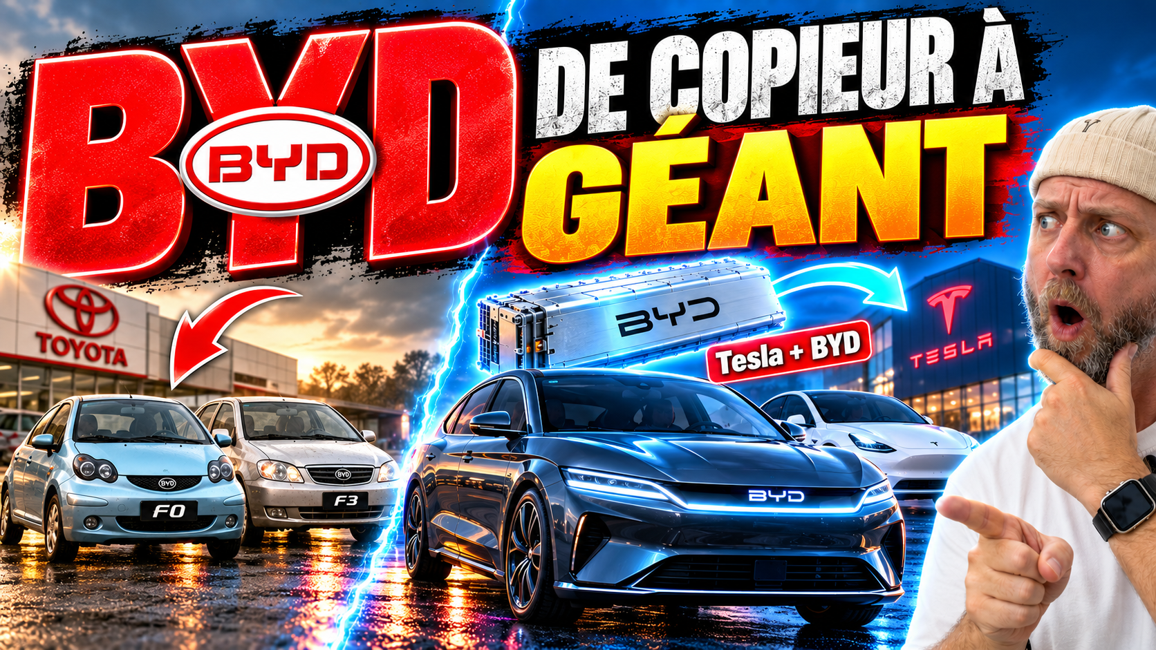 byd ils copiaient toyota… puis tesla a utilisé leurs batteries | by glg