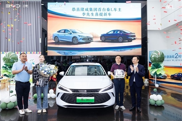 byd qin l sedans sell