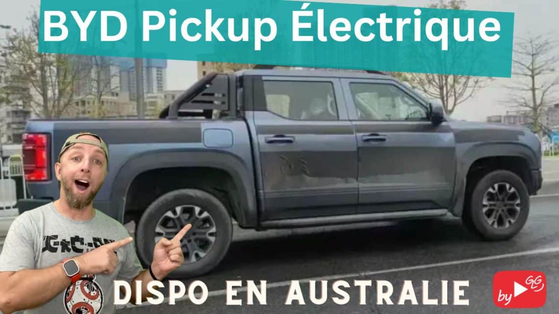 byd révolutionne l'australie avec son pickup électrique à conduite à droite ! youtube