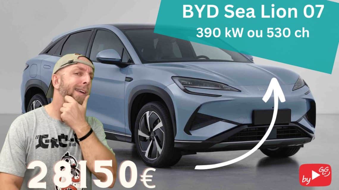 byd sea lion 07 dévoilé,suv électrique révolutionnaire à 28 150 €!
