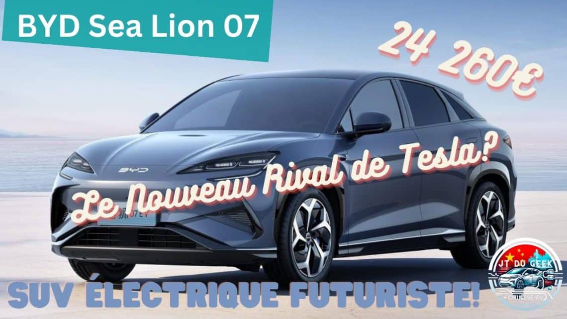 byd sea lion 07, le nouveau rival de tesla?