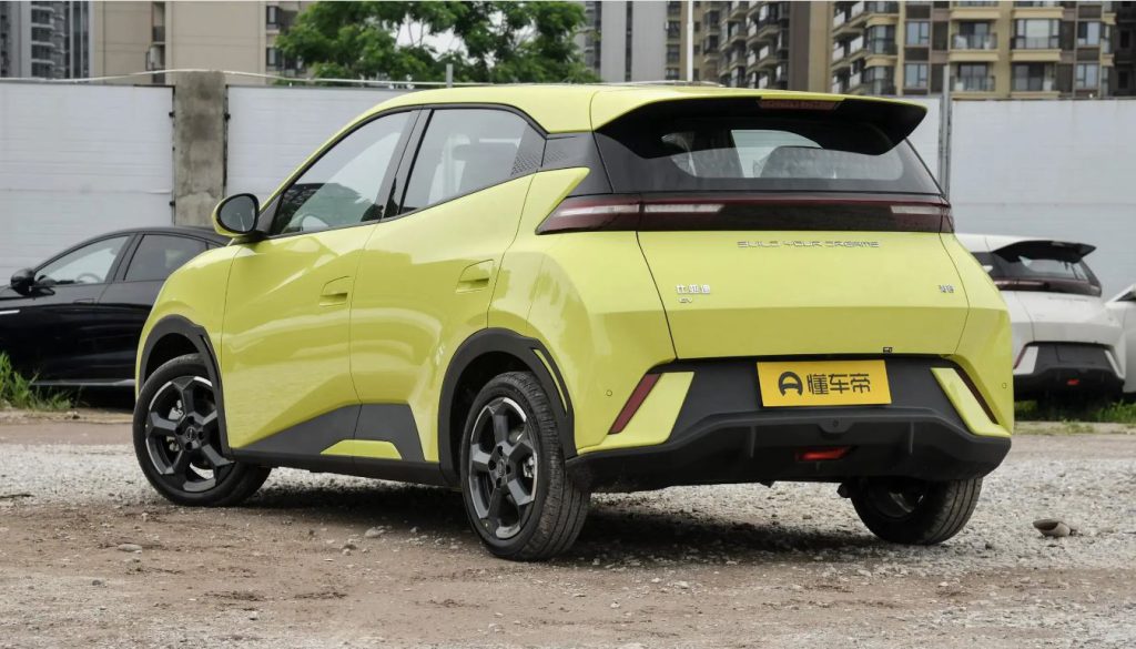 byd seagull 2025 ar jaune