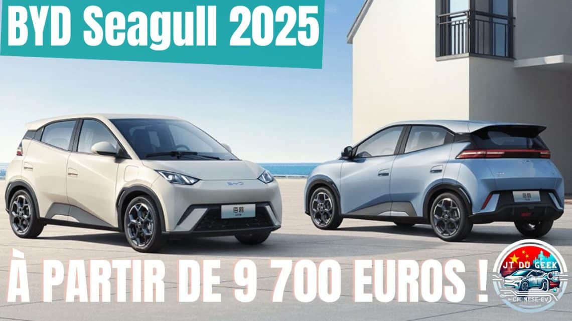 byd seagull 2025 , une nouvelle édition électrisante à partir de 9 700 euros