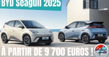 byd seagull 2025 , une nouvelle édition électrisante à partir de 9 700 euros