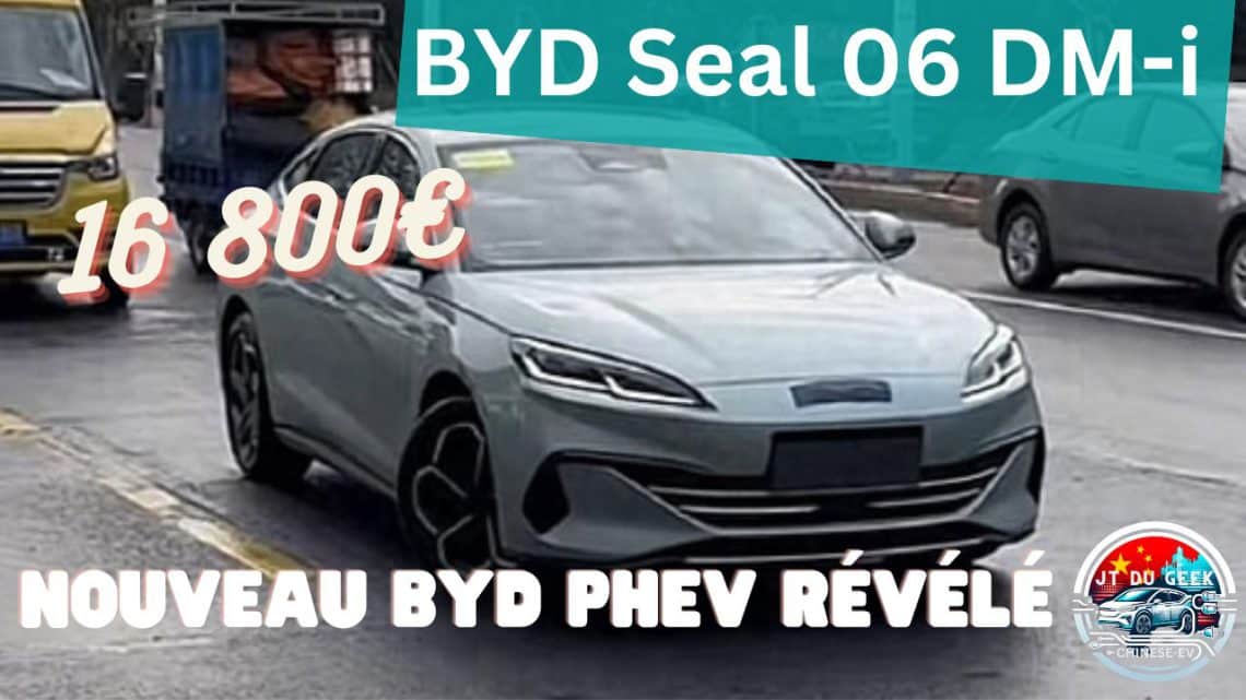 byd seal 06 dm i,nouveaux détails révélés, prix à partir de 16 800 €