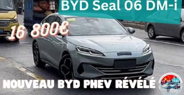 byd seal 06 dm i,nouveaux détails révélés, prix à partir de 16 800 €