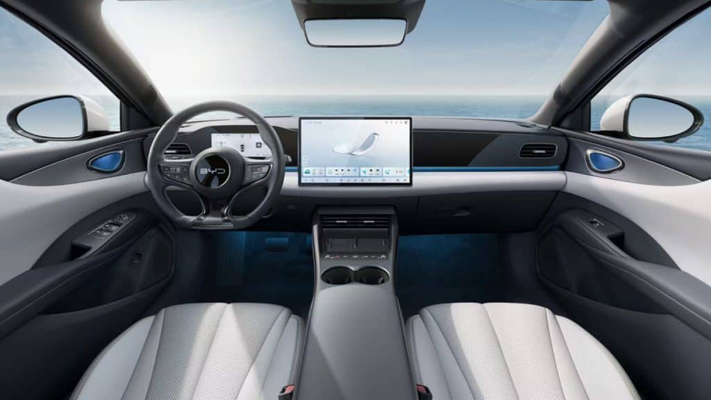 byd seal 06 ev tableau de bord