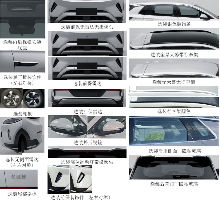 byd sealion 05 ev options