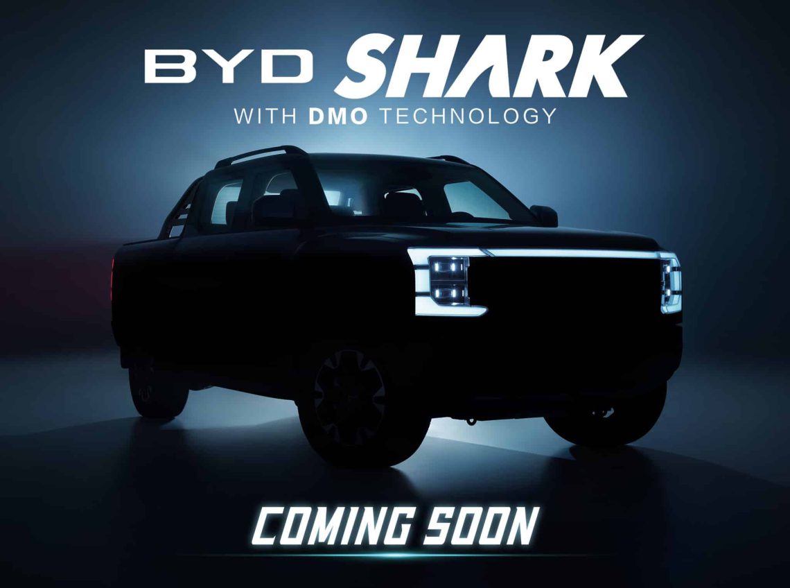byd shark pickup truck