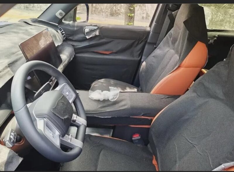 byd tai 7 interior spy images interieur av