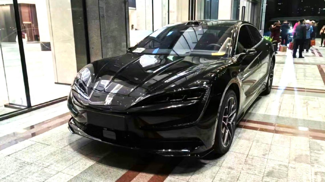 byd yangwang u7 face