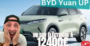 byd yuan up ,révolution dans le monde des suv compacts électriques dès 12 400€