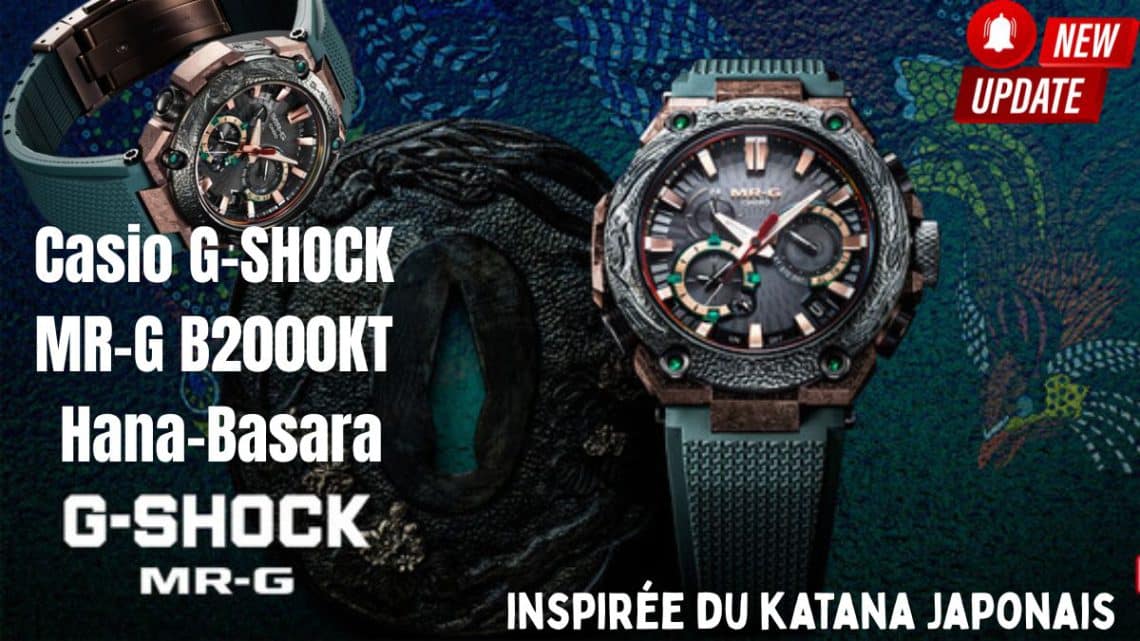 casio g shock mrg b2000kt katana