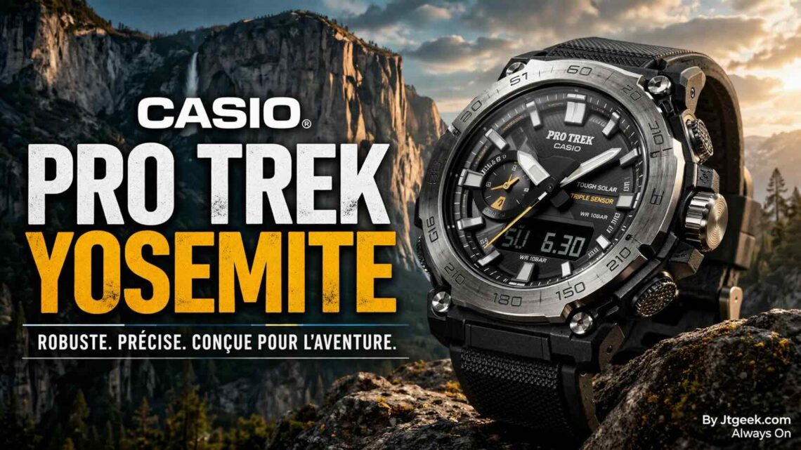 casio pro trek yosemite la montre outdoor au design massif qui fait la différence